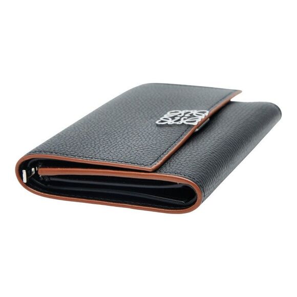 Loewe Anagram Leather Compact Wallet
